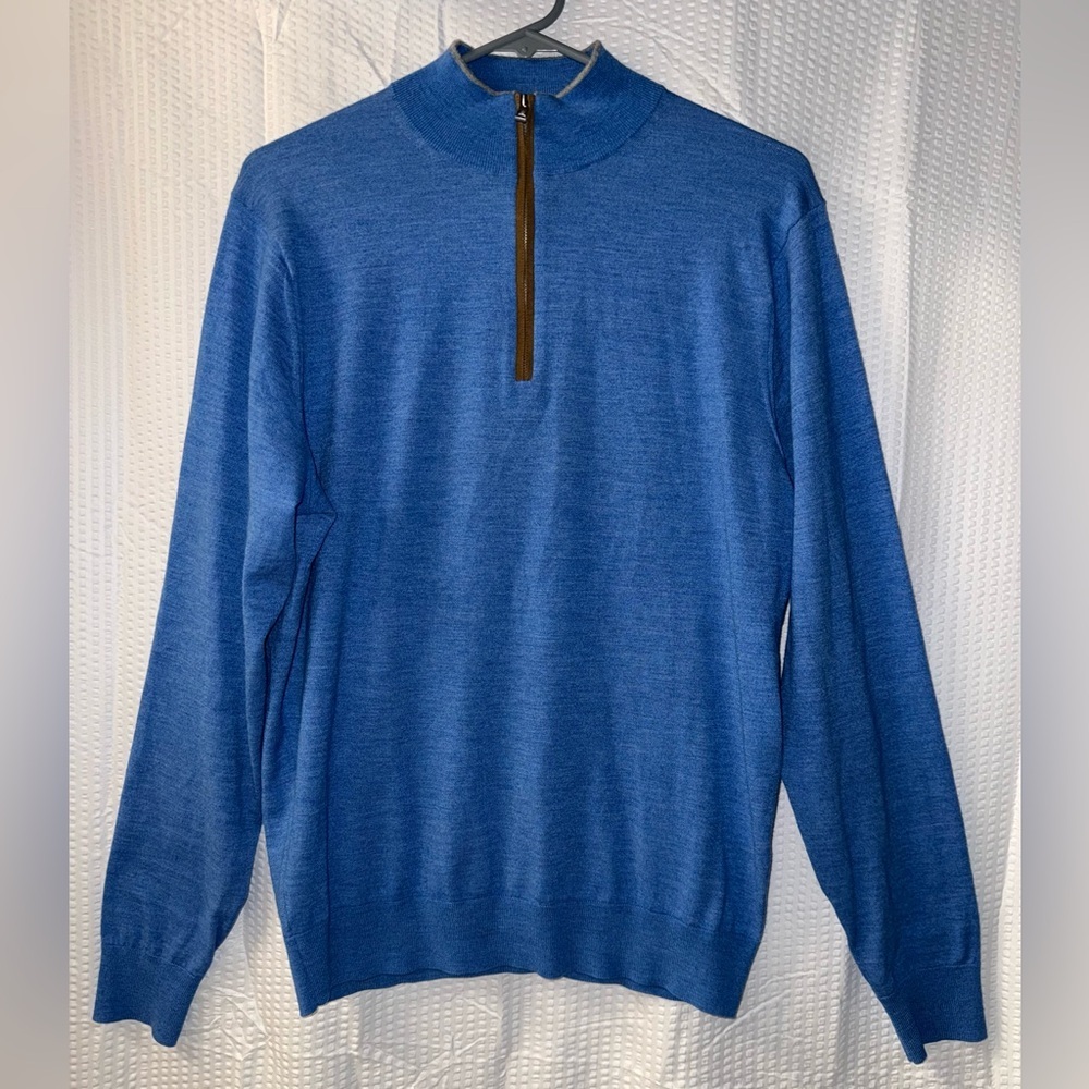 Peter Millar Excursionist Flex quarter-zip sweater size M